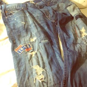 Men’s True Religion rare vintage jeans